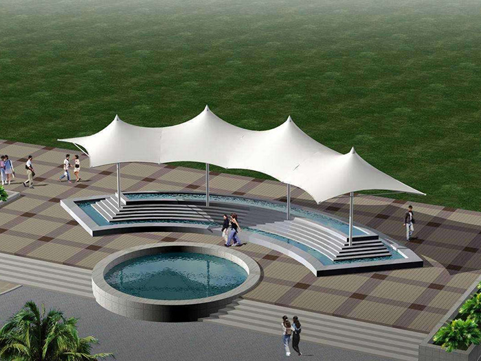 怎么清洗膜結構建筑？