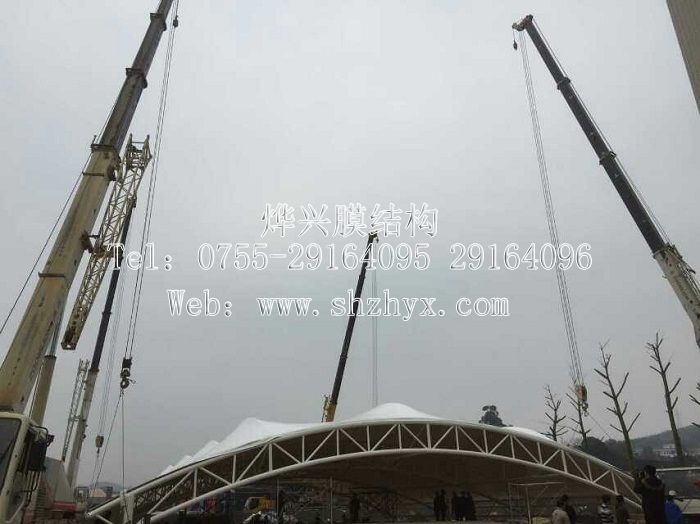 收費站膜結(jié)構(gòu)施工-深圳市燁興膜結(jié)構(gòu)工程有限公司 收費站膜結(jié)構(gòu)施工1.jpg