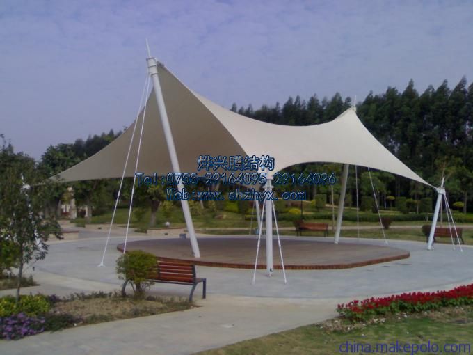  【膜結(jié)構(gòu)遮陽(yáng)棚】為什么都說燁興好！